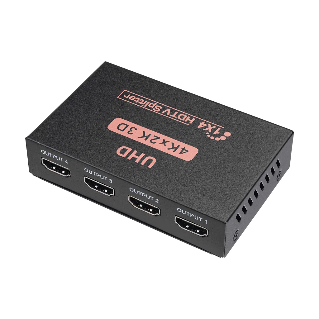 HYTECH HY-LU4, 4xHDMI, 2K-4K, Monitör Çoklayıcı, (1PC-4Monitör)