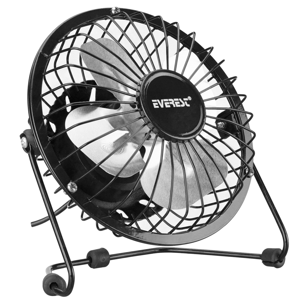 EVEREST EFN-482, Metal Kanat, Masaüstü, USB, Vantilatör