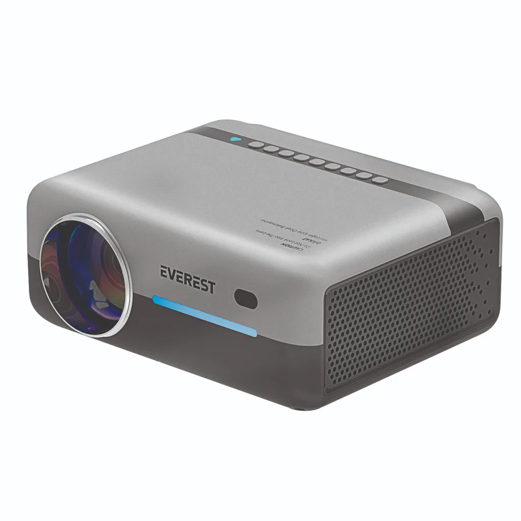 EVEREST PJ03, 300 LED Lümen, 1920X1080, 2xHDMI, 1xUSB, TF Soket, WiFi, Bluetooth, 30.000 Saat Led Ömrü, 3W Speaker, Andr
