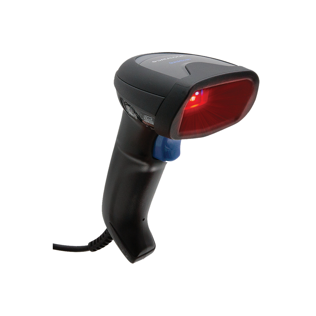 DATALOGIC Quickscan QD2590, EL Tipi, Laser, USB Kablolu, 2D (Kare Kod) Barkod Okuyucu (Ayaklı)