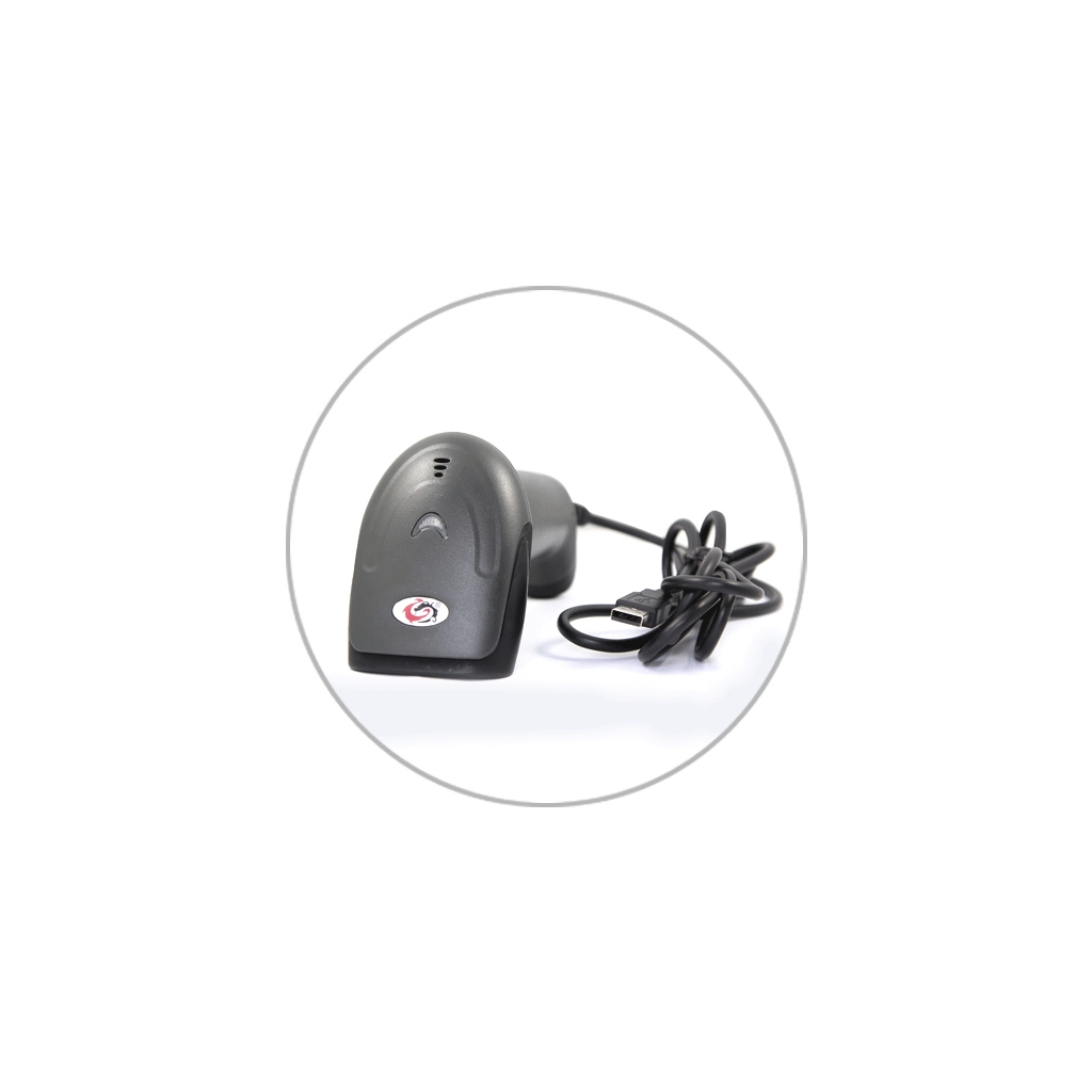 SUNLUX XL-5500, EL Tipi, CCD, USB Kablolu, 1D, Barkod Okuyucu