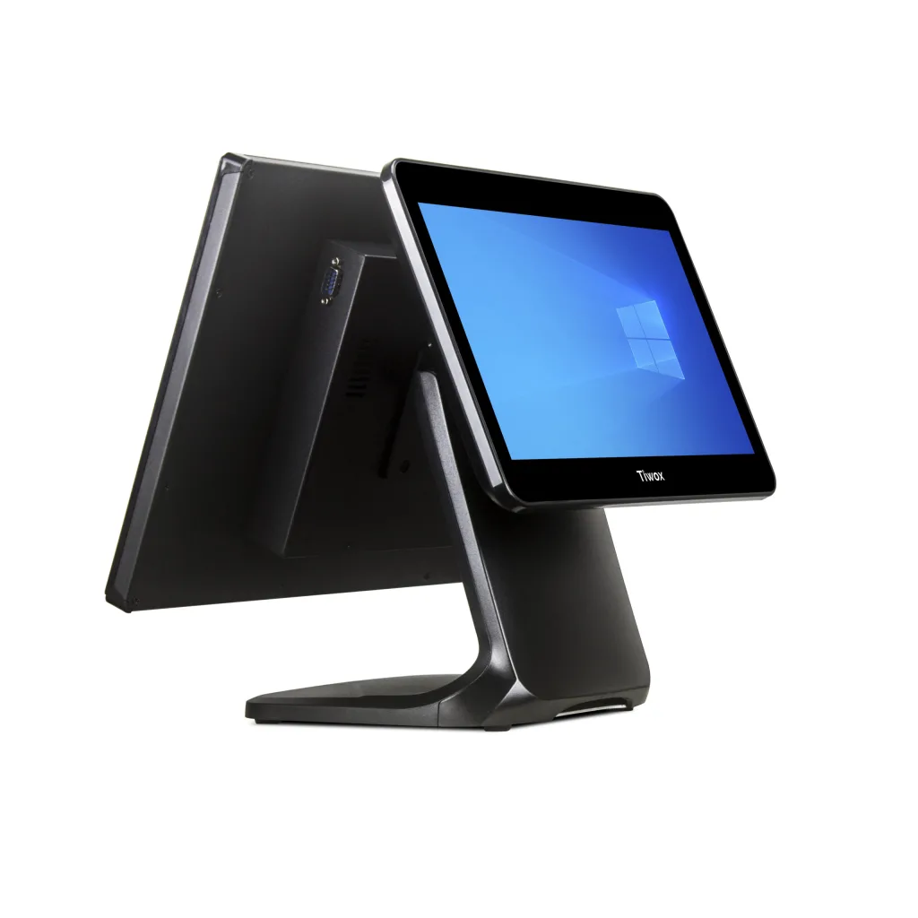 Tiwox TP-7650-D, Intel i7 5.Nesil, 18.5" Ekran, 8GB Ram, 128GB M.2 SSD, Endüstriyel, Dokunmatik Pos PC (çift ekran)