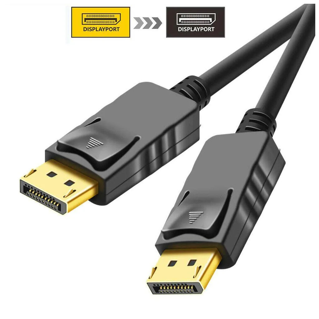 FENY FN-DP18, Display Port (DP) Kablo, İki ucu Erkek, 1.8 Metre