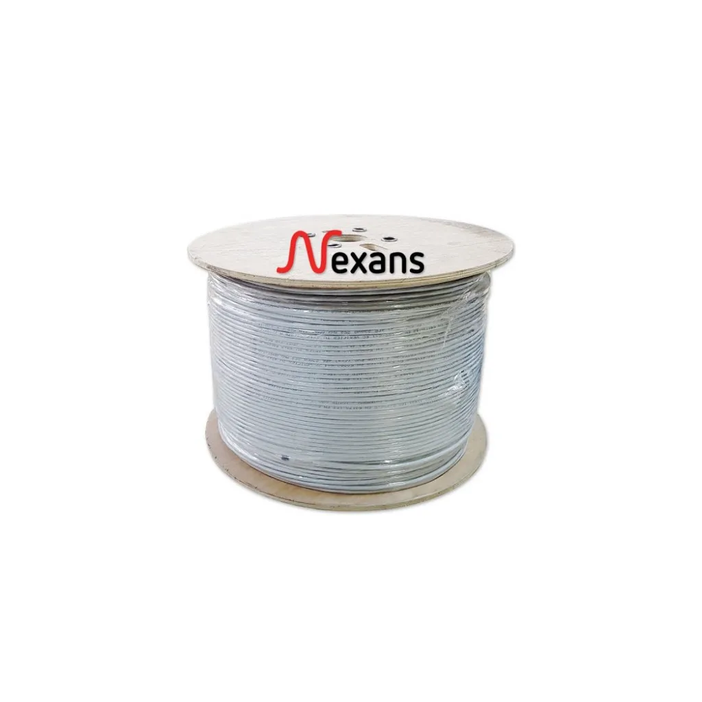 NEXANS NEX1611TO5, GRİ, CAT6, 500M, 23AWG (0,58mm), UTP, %100 Bakır, LSZH Halogen Free, Makara, Kablo