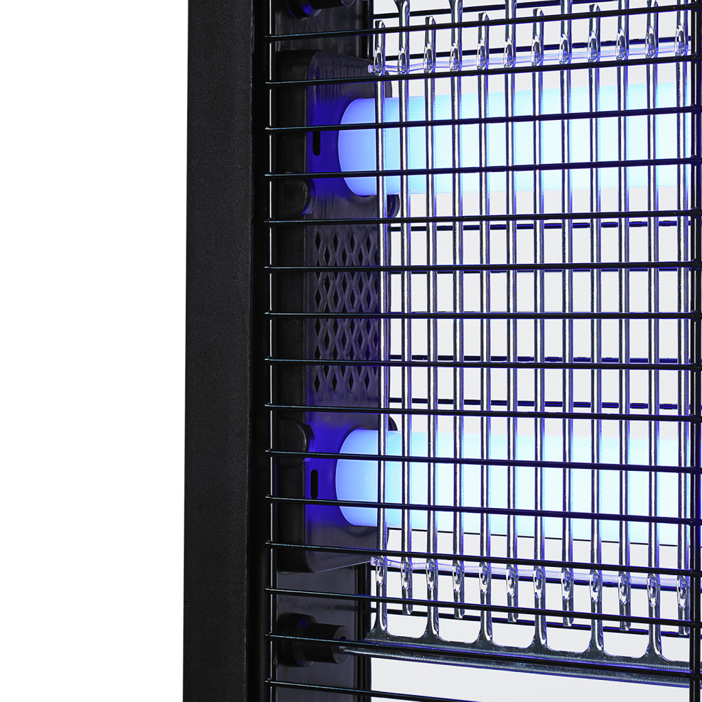 ASONIC AS-A28, Siyah, 4W, 2000V, Masaüstü, Zincir Askılı, 2adet UV Mor Işıklı, Siyah Kasa, Sinek Öldürücü