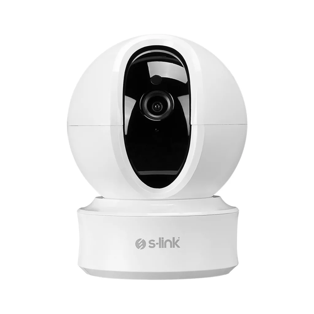 S-LINK SL-IND04, Ev/Bebek Güvenlik Kamerası, WiFi, 3Mpix, 3.6mm Lens, 10m. Gece Görüşü, Hareket algılama, İki Yönlü Ses,