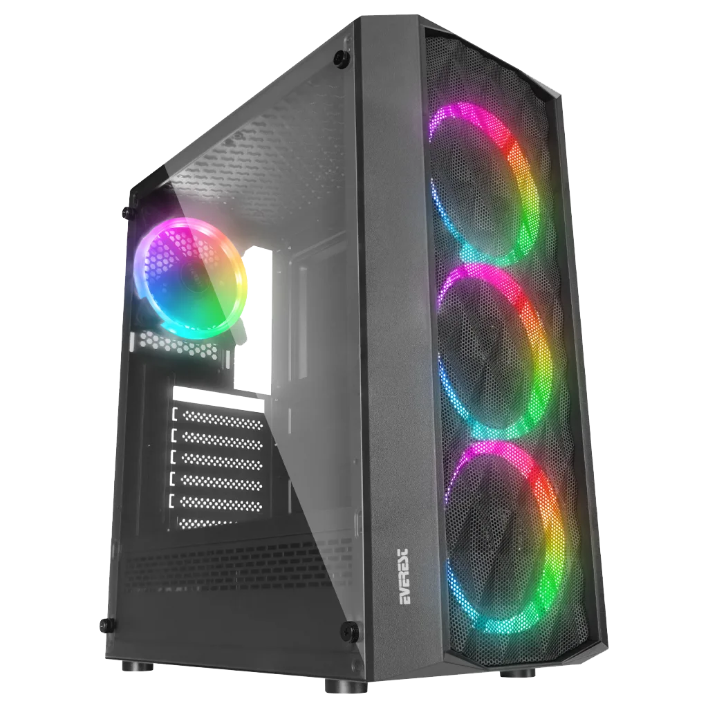 PANTHERA-01U, AMD RYZEN 5 5600, 16Gb DDR4 Ram, 500Tb NVMe SSD, 4Gb GDDR5 RX550 Ekran Kartı, 600W Kasa, OEM PAKET