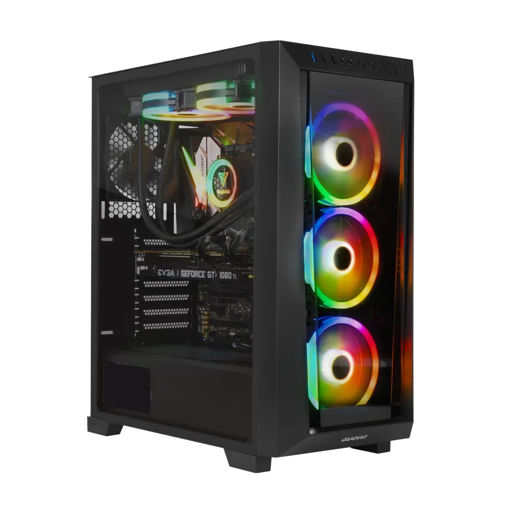 PANTHERA-02B, AMD RYZEN 5 5600, 16Gb DDR4 Ram, 500Gb NVMe SSD, 8Gb GDDR6 RX 5500 Ekran Kartı, 1600W Kasa, Free Dos OEM P
