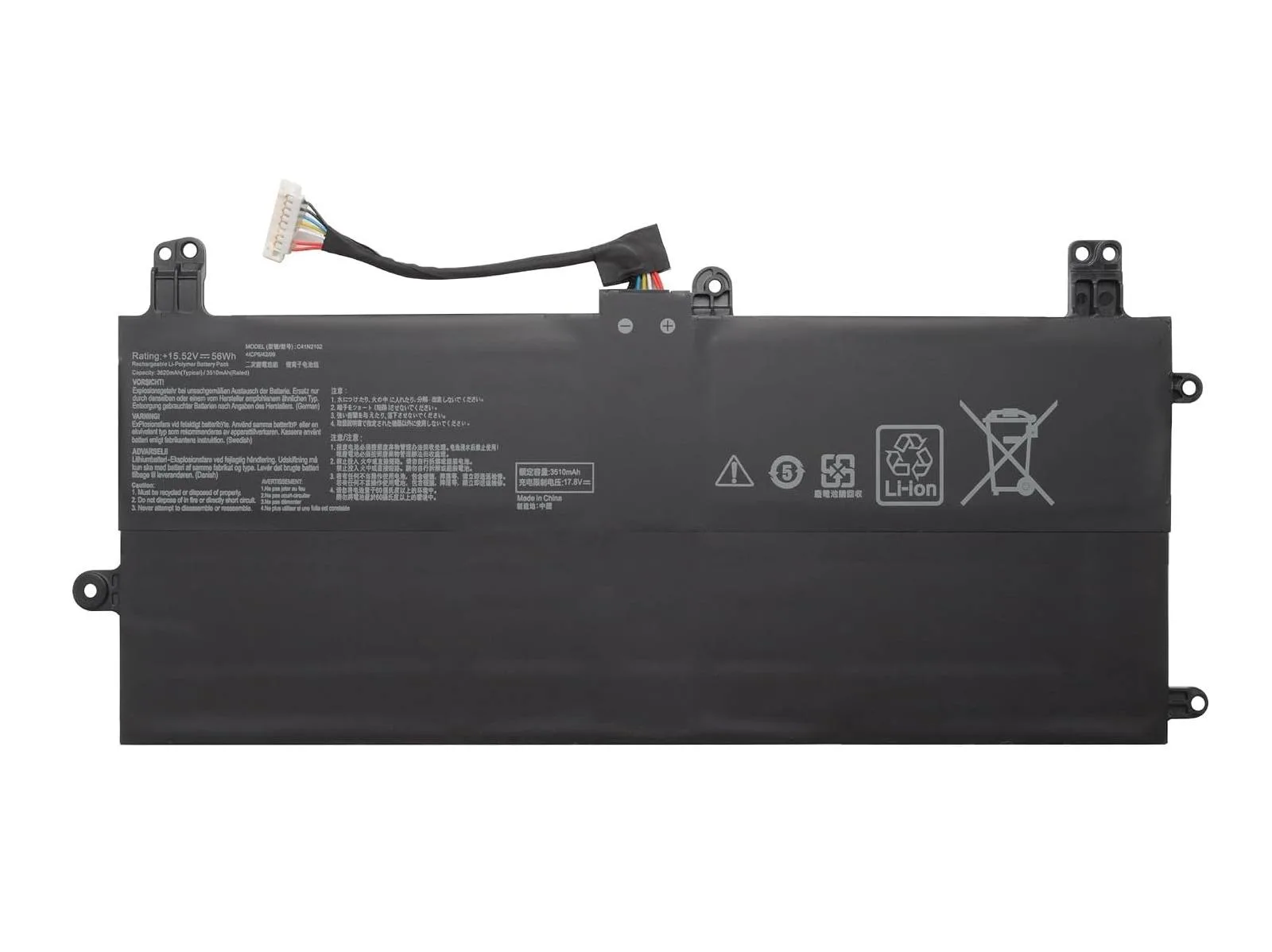 RETRO Asus C41N2102 Notebook Bataryası